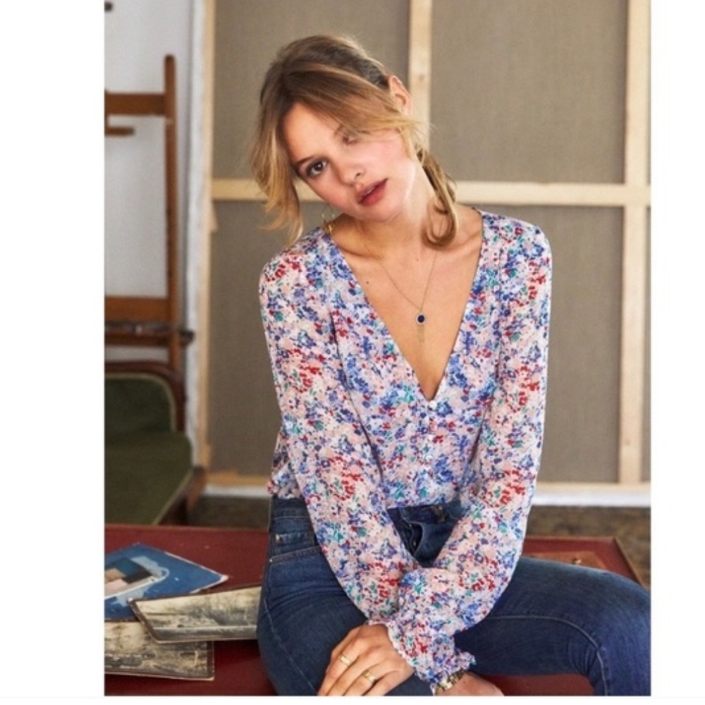 Sezane Carmelina blouse 38